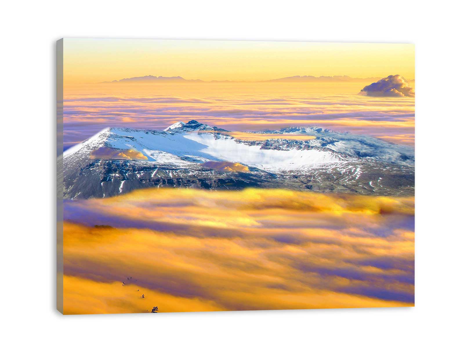 Mountain top veiw Painting