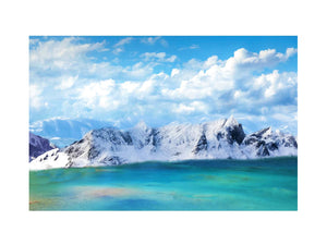 Pangong Lake Painiting