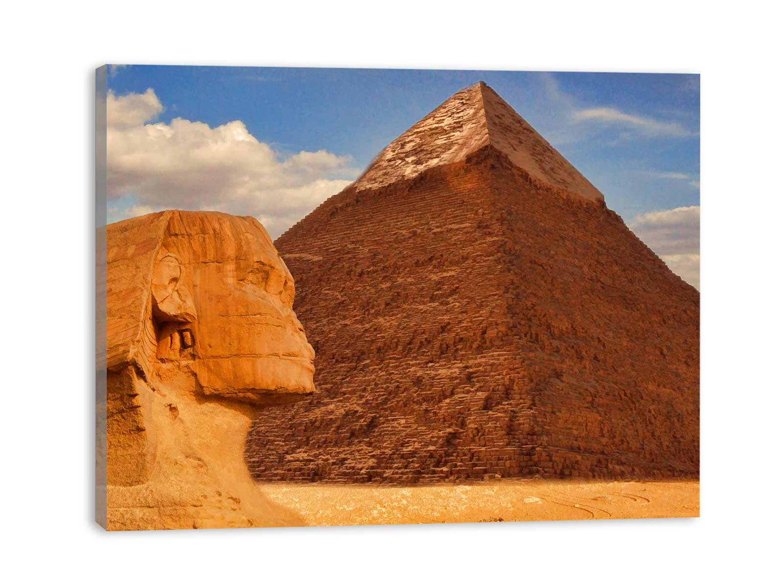 Pyramid Wall Art Painting