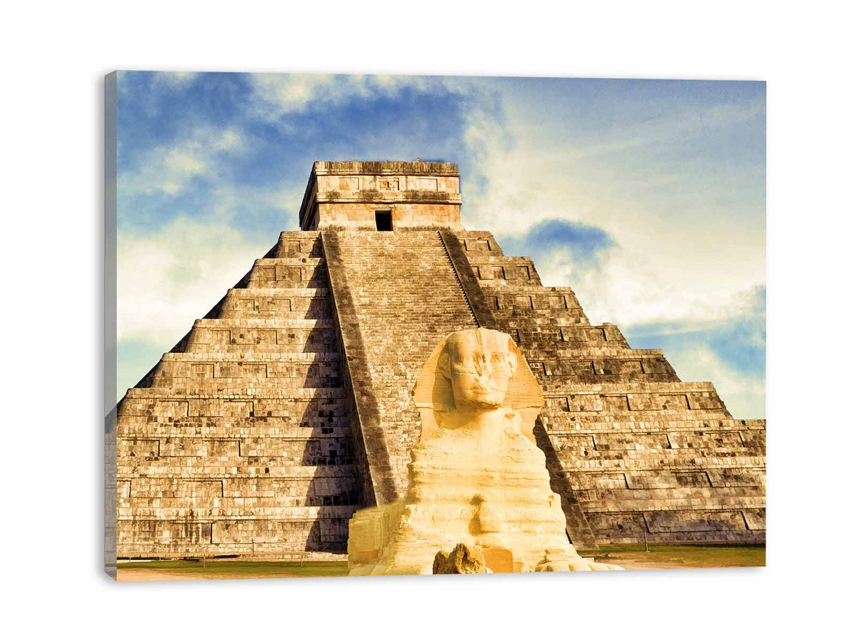 Pyramid Painting on canvas