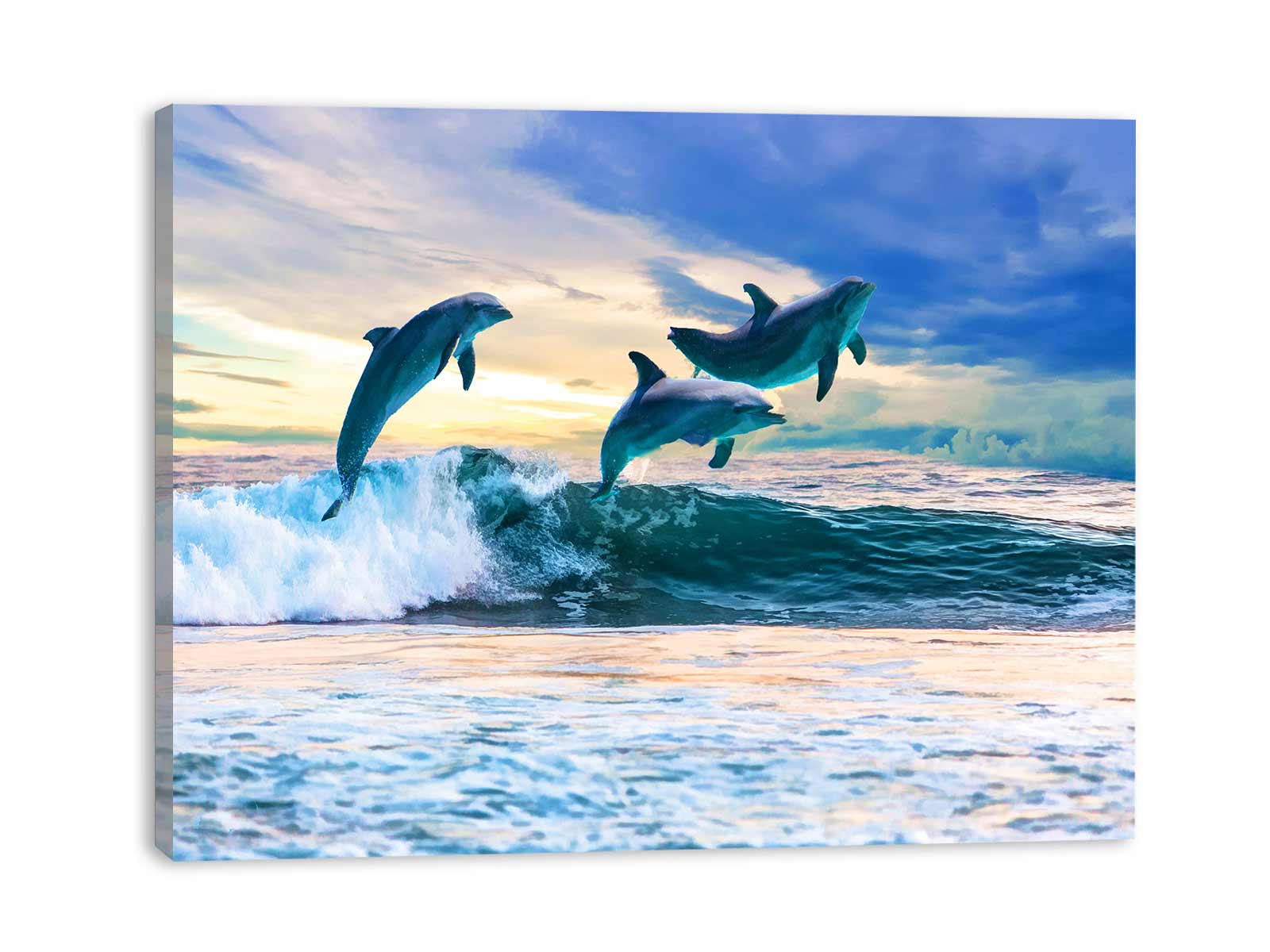 Blue Dolphin Painting