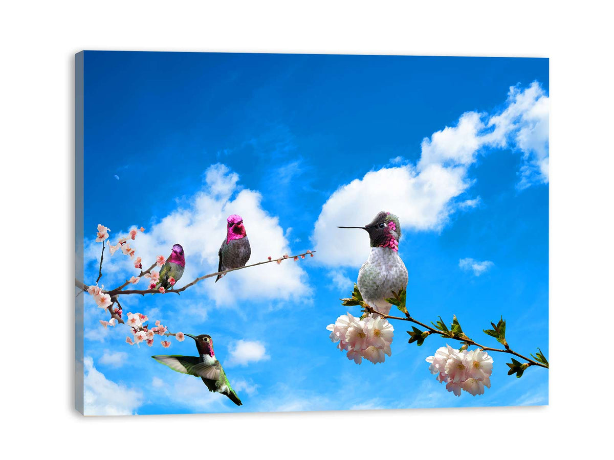 Birds On Branches Painting