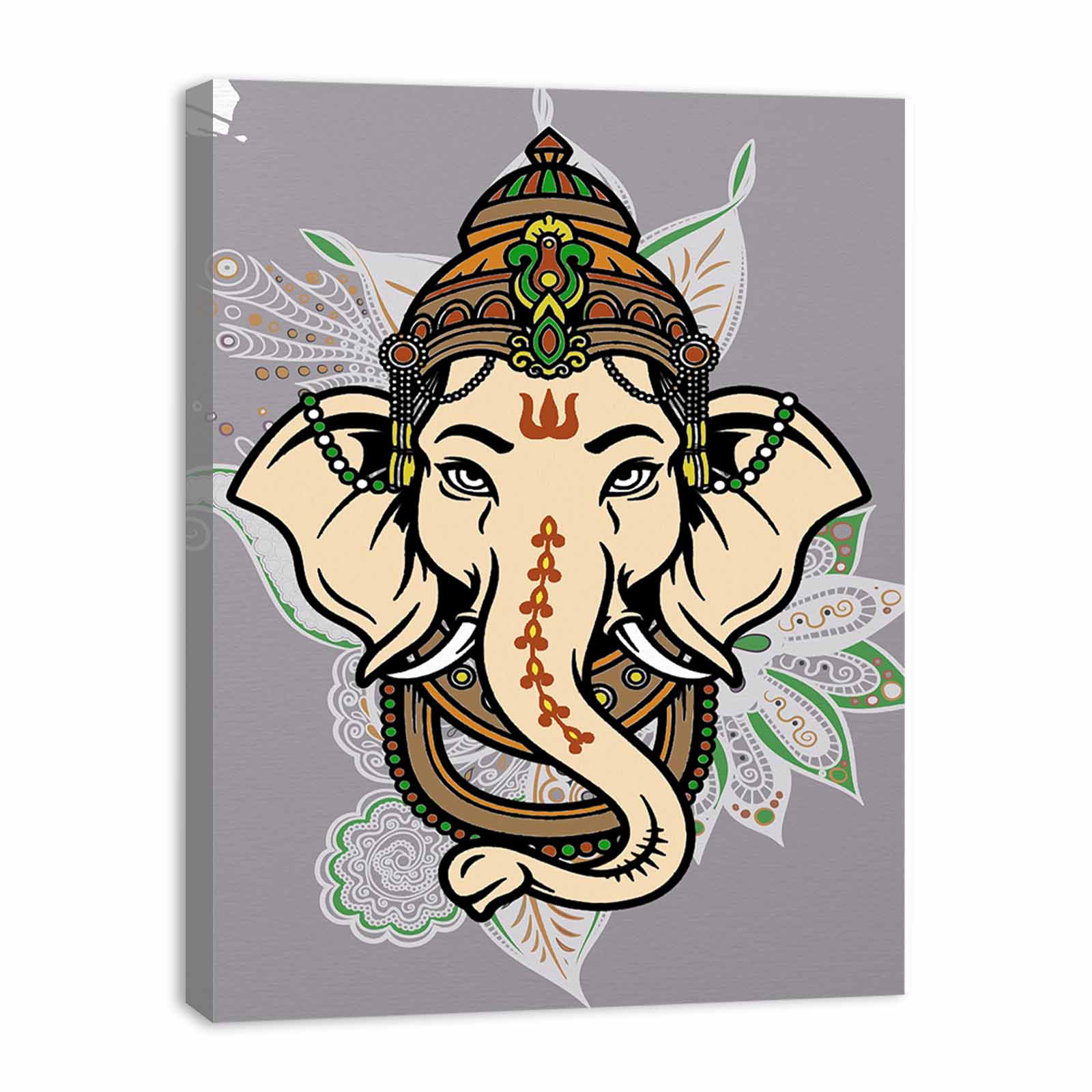 Ganesha Face Painting