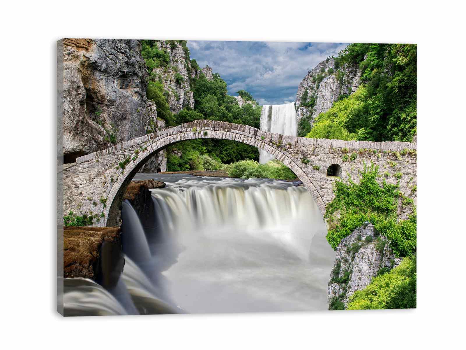 River-Bridge Painting