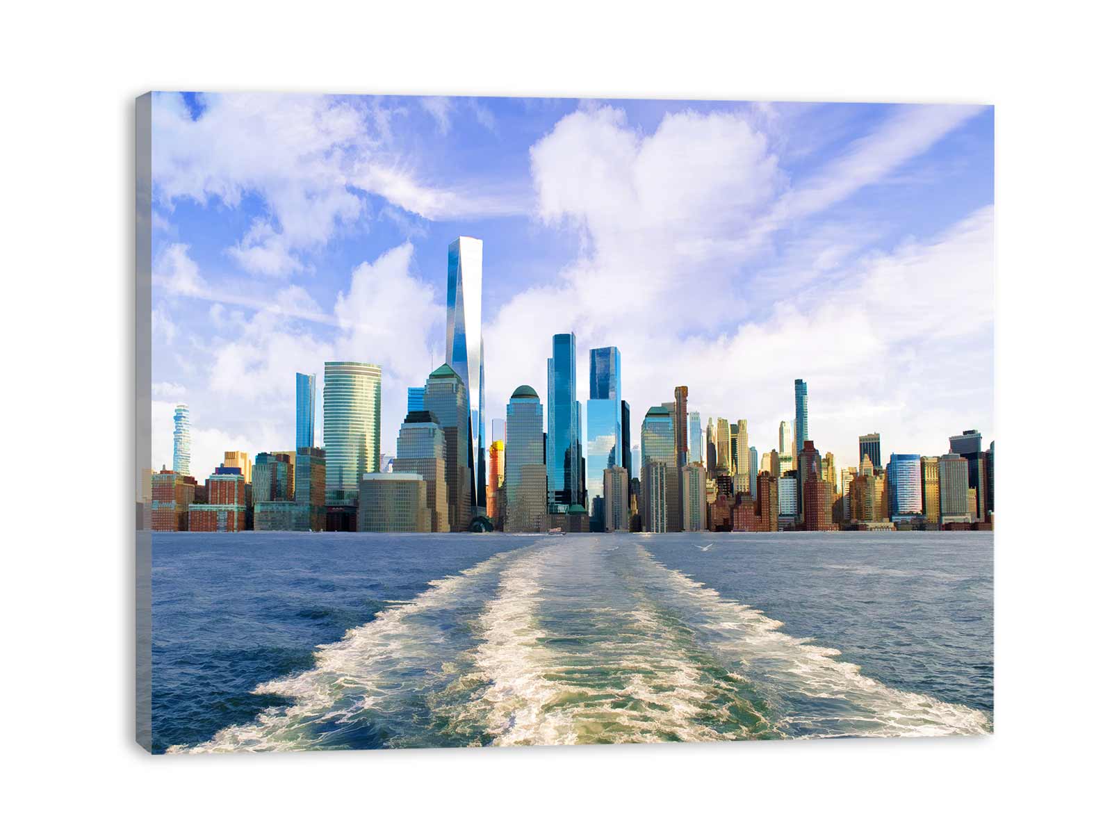New york Skyline Painting