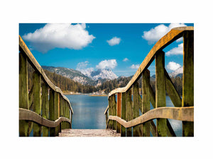 Jetty to lake Painting