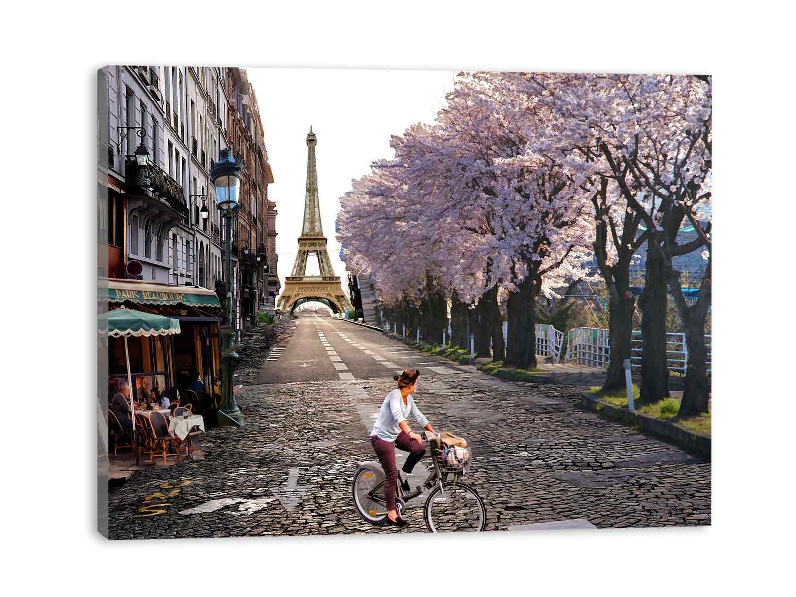 Eiffel Tower Parisstreet Painting