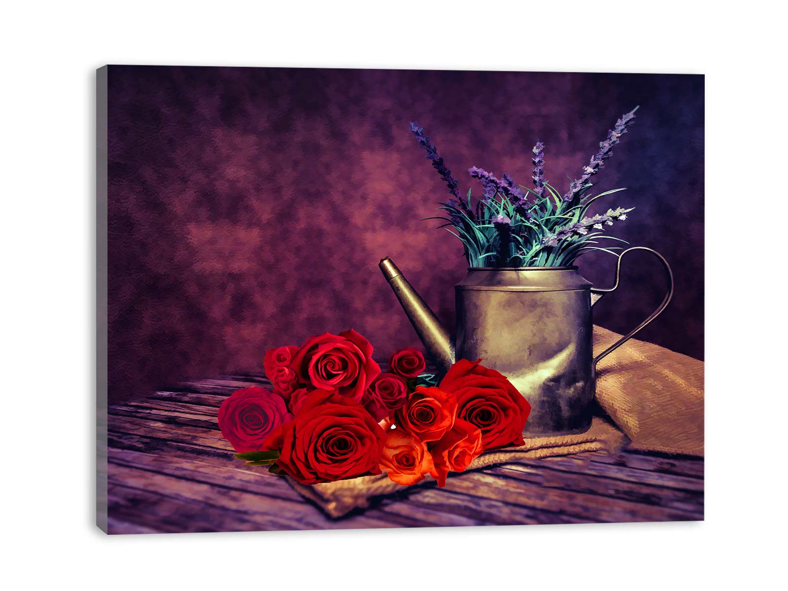 Red Rose Painting