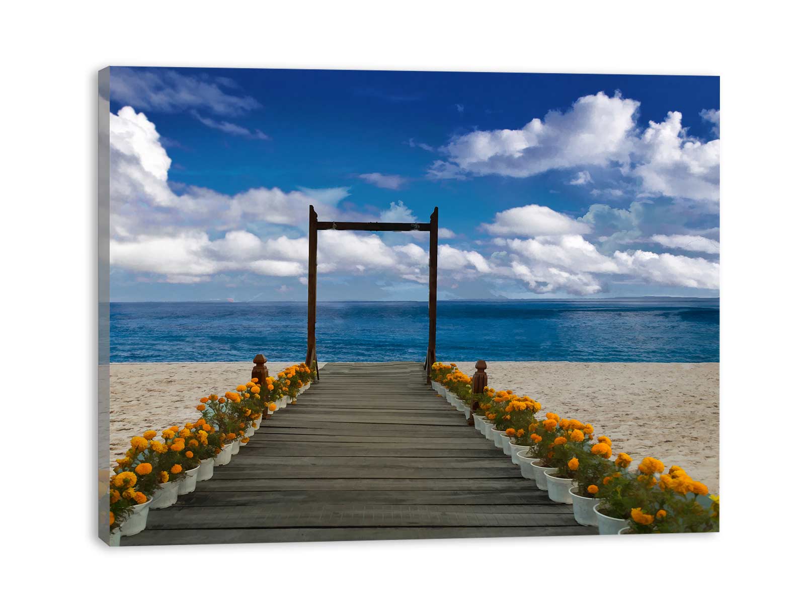 Path to sea Painting