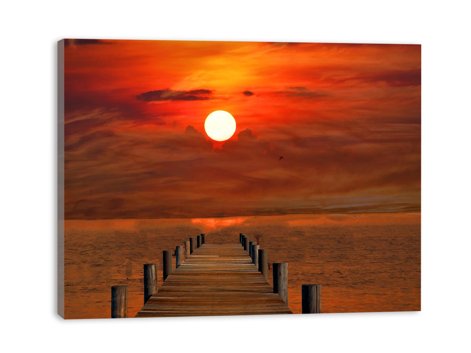 Jetty Sunrise Painting