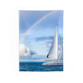Rainbow Sailing Ship Tapestry