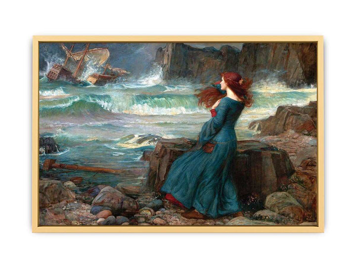 Miranda - The Tempest 1916 Streched canvas