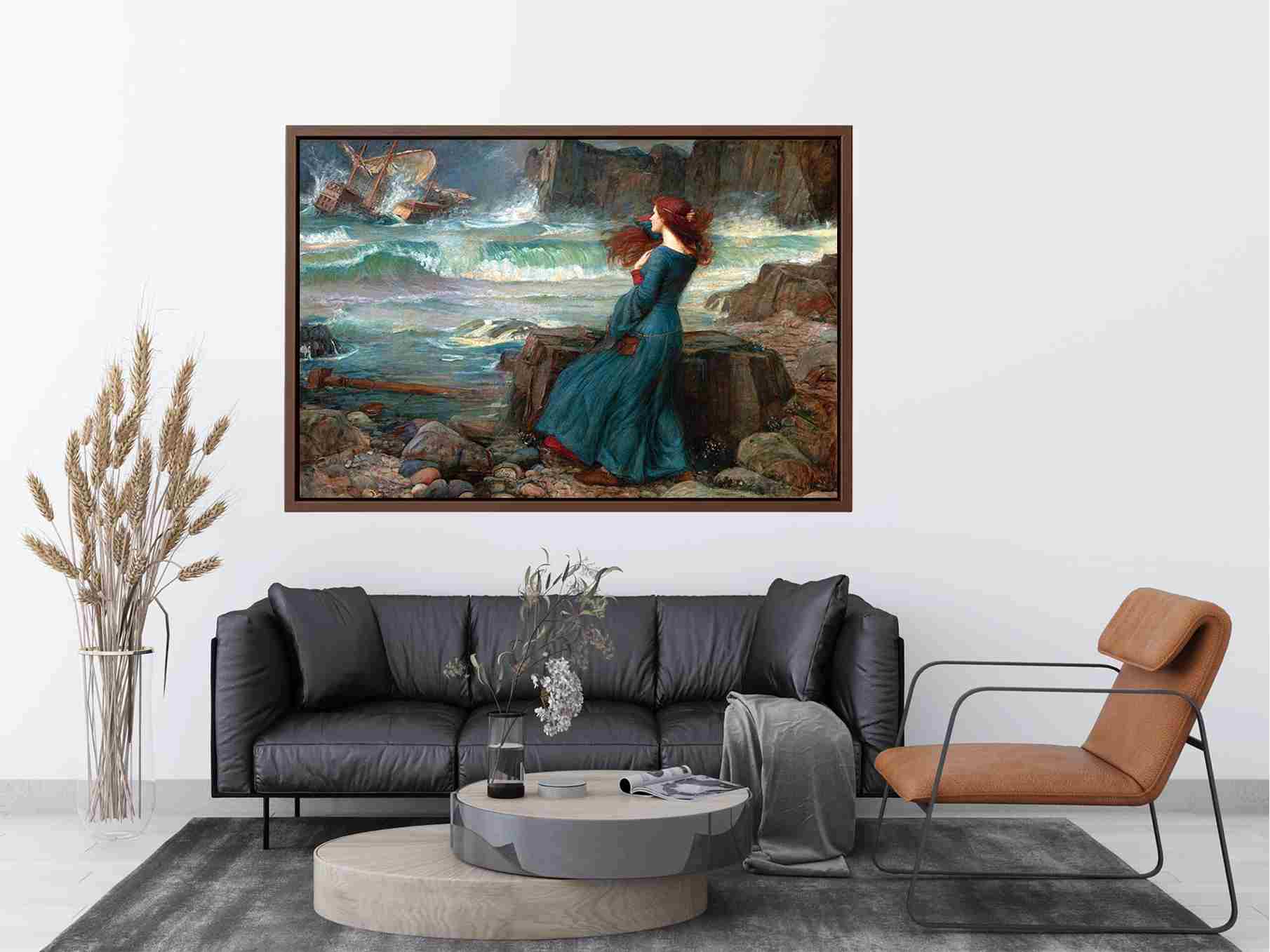 Miranda - The Tempest Painting by John William Waterhouse Painting 