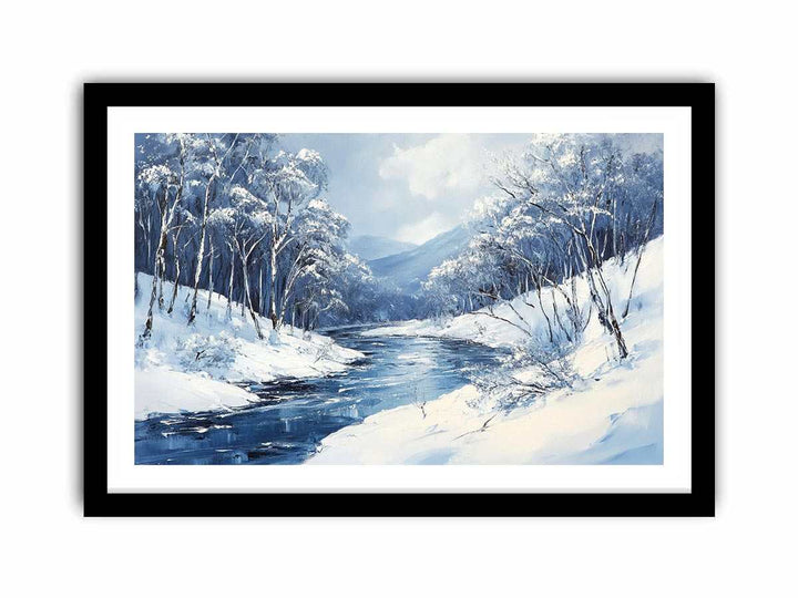 Snowy River 4  Art Print