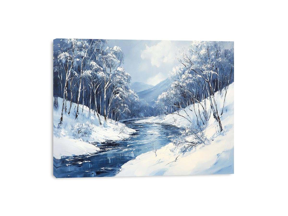 Snowy River 4 Canvas Print