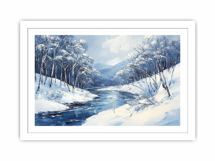 Snowy River 4 Streched canvas