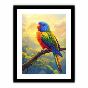 Rainbow Lorikeet 2  Art Print