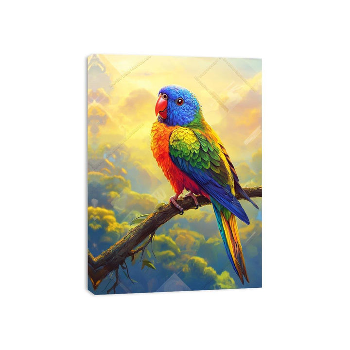 Rainbow Lorikeet 2 Canvas Print