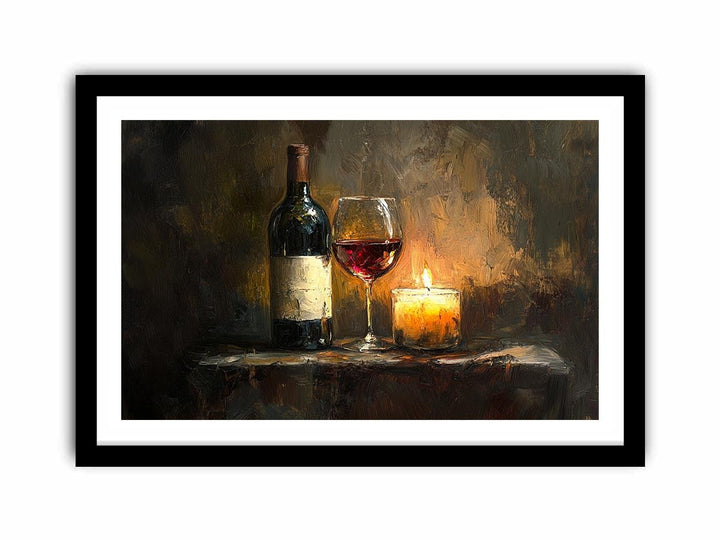 vintage Wine  Art Print