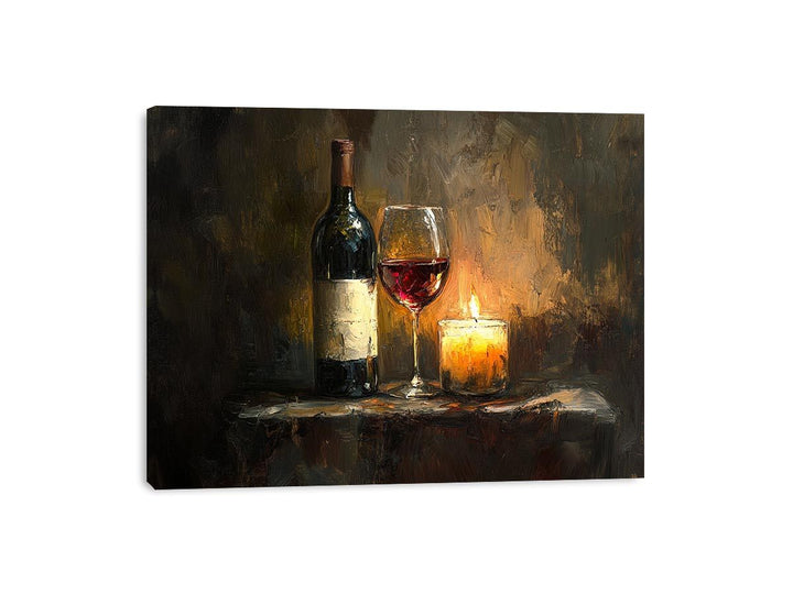 vintage Wine Canvas Print