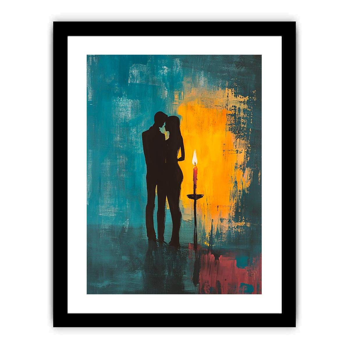 Candle Light 1  Art Print
