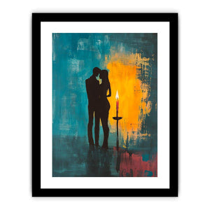 Candle Light 1  Art Print