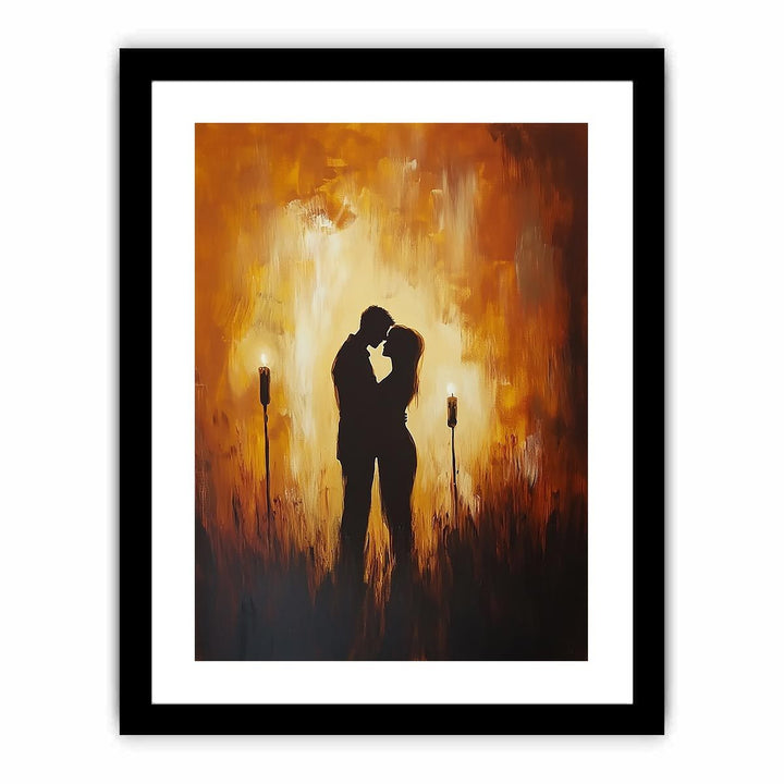 Candle Light 2  Art Print