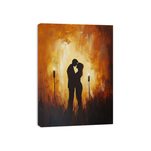 Candle Light 2 Canvas Print