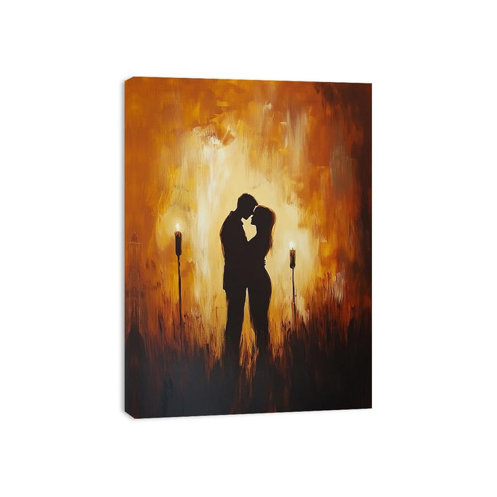 Candle Light 2 Canvas Print