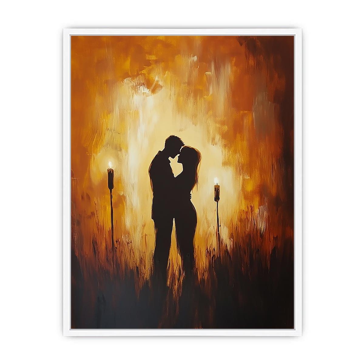 Candle Light 2 Framed Print