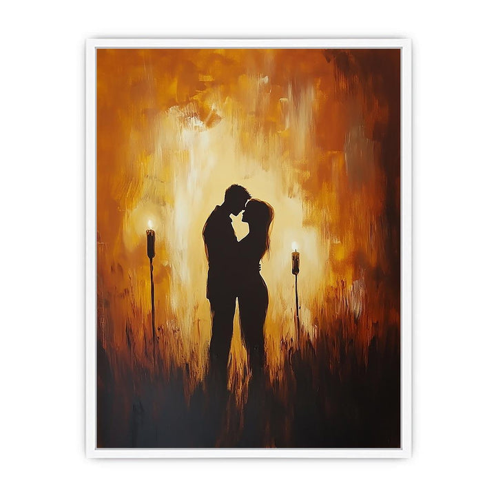 Candle Light 2 Framed Print