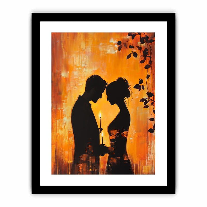 Candle Light 3  Art Print