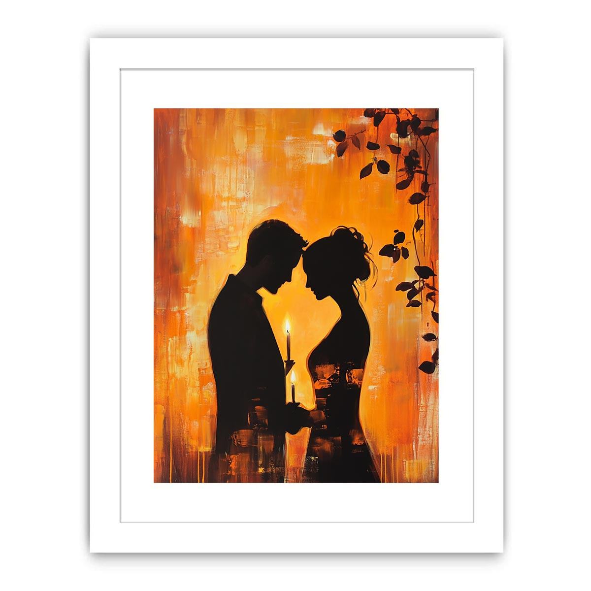 Candle Light 3 Streched canvas