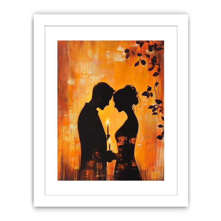 Candle Light 3 Streched canvas