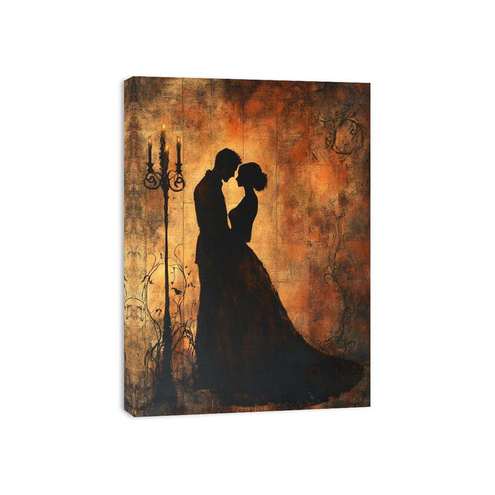 Candle Light 4 Canvas Print
