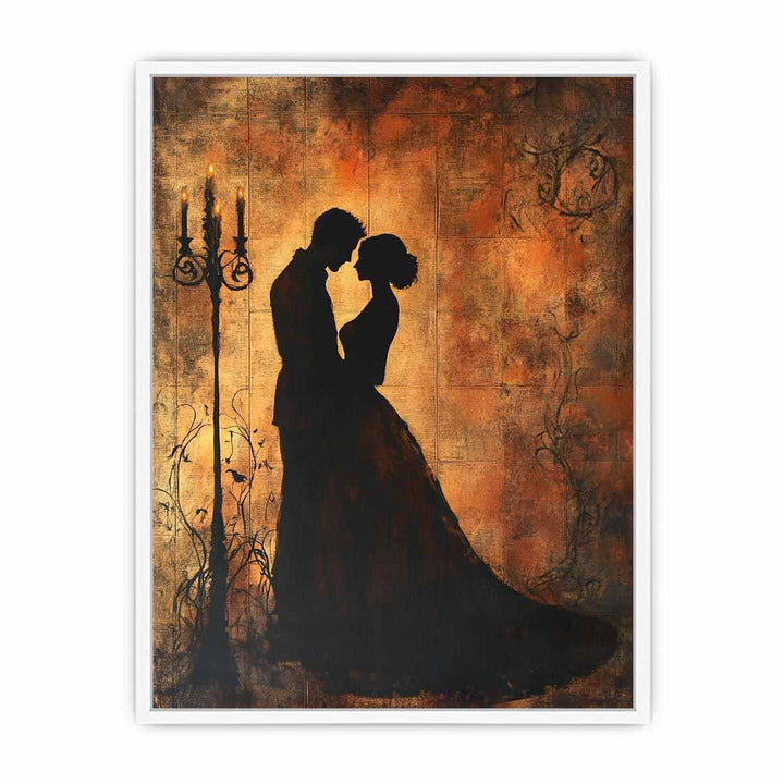 Candle Light 4 Framed Print