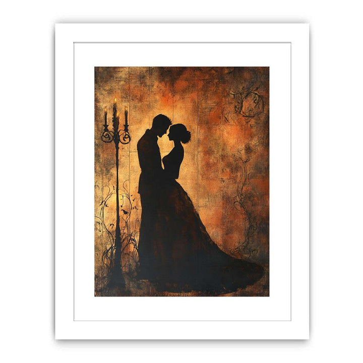 Candle Light 4 Streched canvas