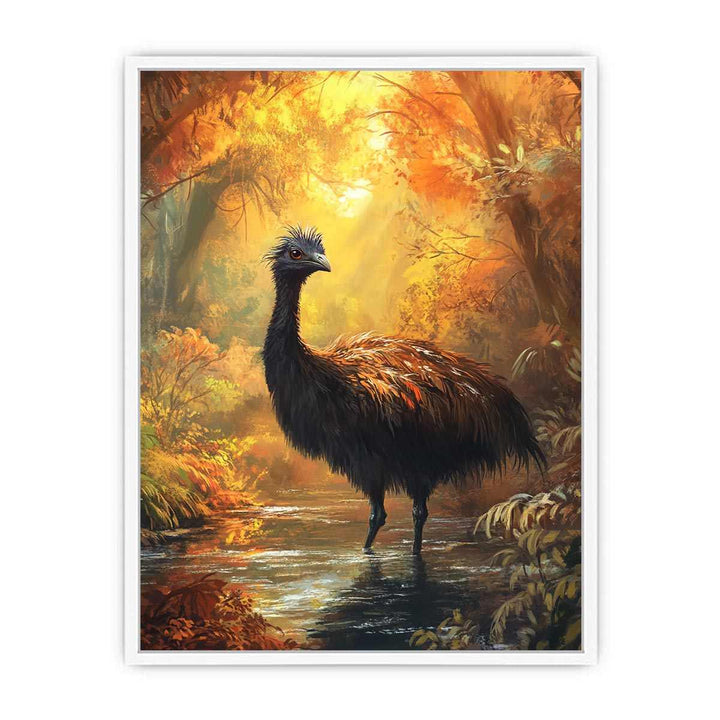 Emu Framed Print