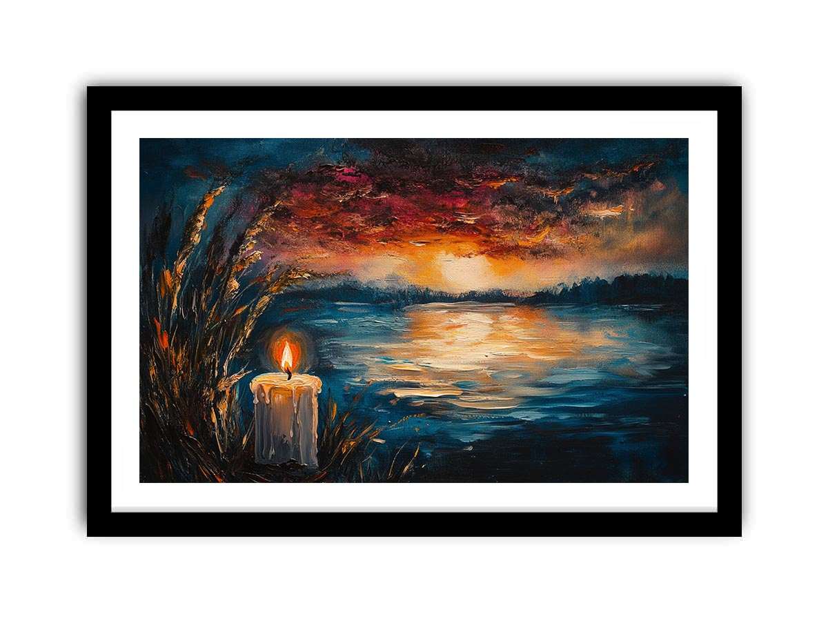 Candle Light 6  Art Print