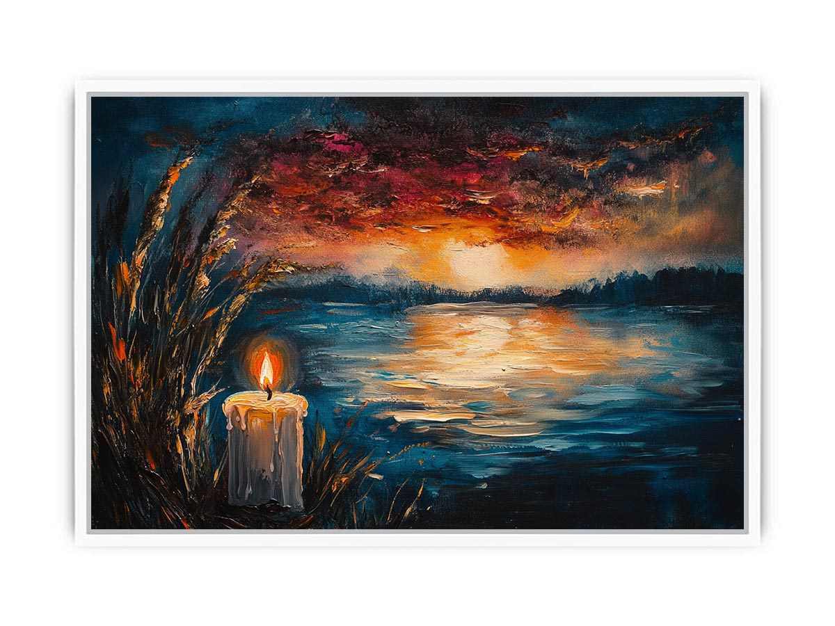 Candle Light 6 Framed Print