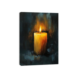 Candle Light 7 Canvas Print