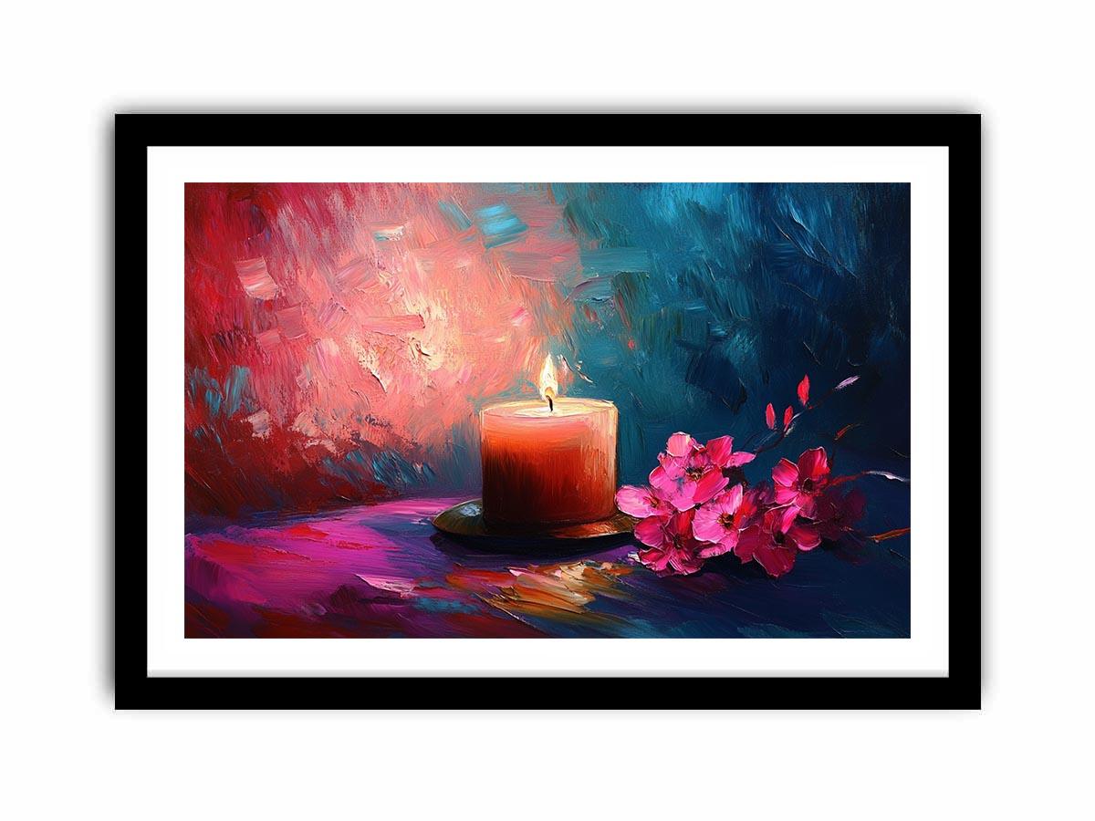 Candle Light 8  Art Print