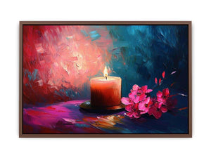Candle Light 8  Poster