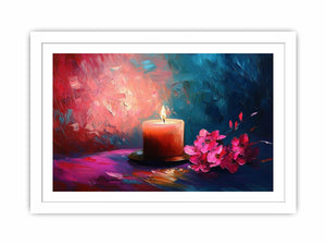Candle Light 8 Streched canvas