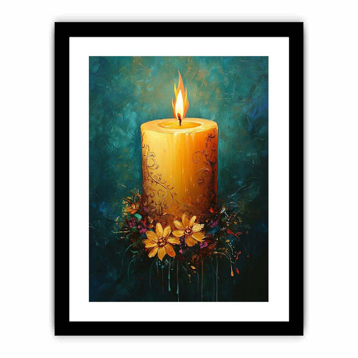 Candle Light 9  Art Print