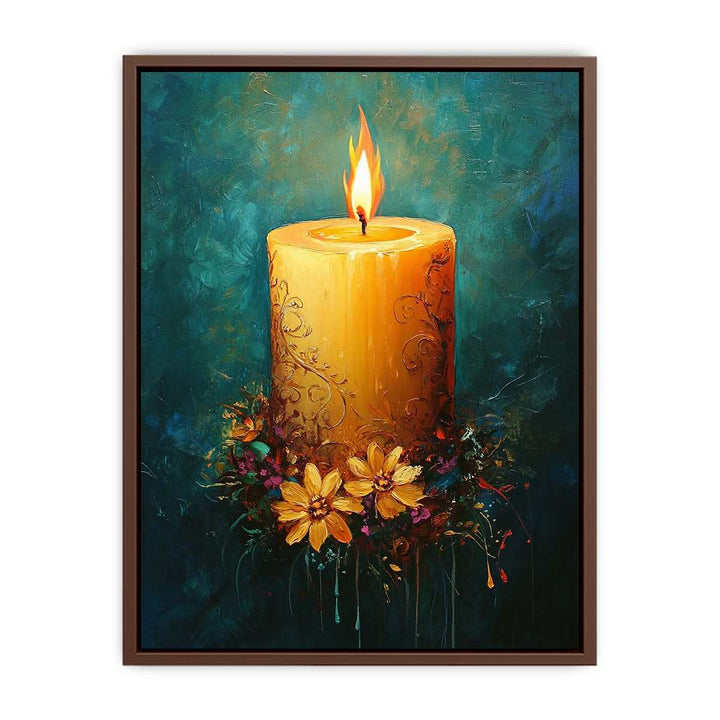 Candle Light 9  Poster