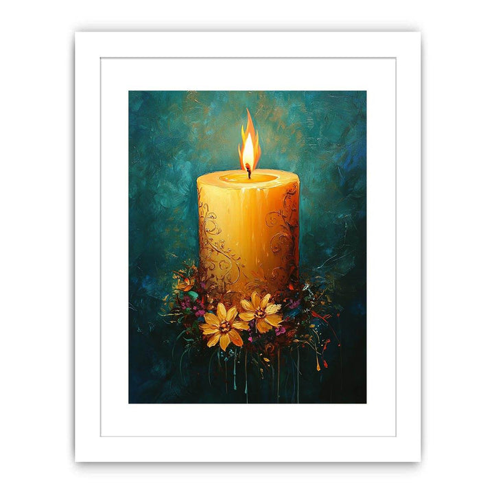 Candle Light 9 Streched canvas