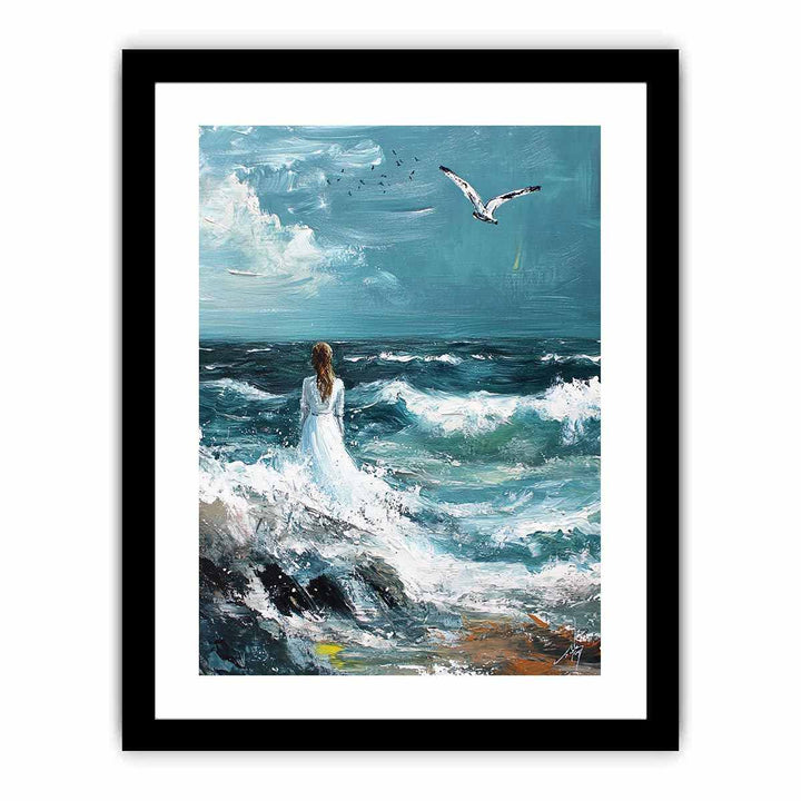 Sea Walk  Art Print