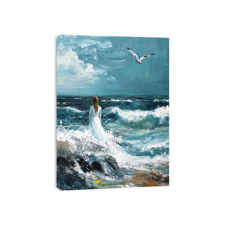 Sea Walk Canvas Print