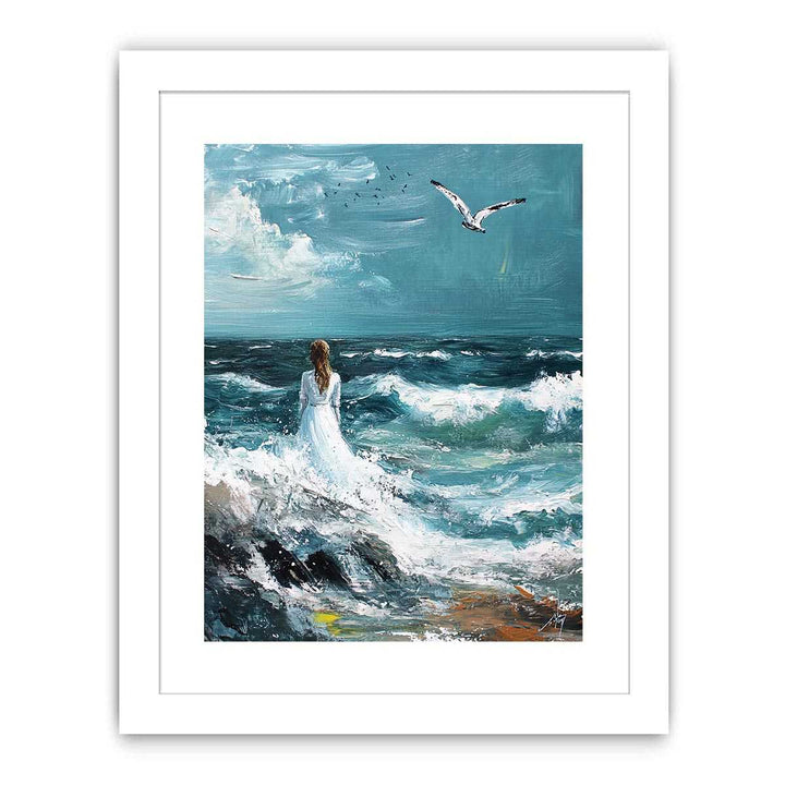 Sea Walk Streched canvas